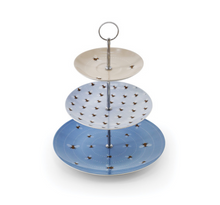 Load image into Gallery viewer, Bees Cupcake Stand from Tipperary Crystal - 155244