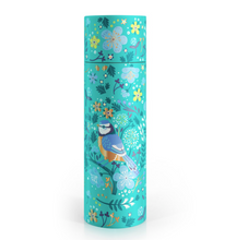 Load image into Gallery viewer, Birdy Metal Bottle - Blue Tit from Tipperary Crystal - 147416
