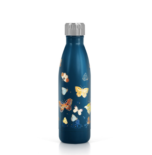 Butterfly Metal Bottle from Tipperary Crystal - 147393 SPECIAL OFFER