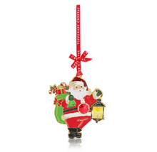 Load image into Gallery viewer, Tipperary - Santa & Lantern – Gem Decoration 167353