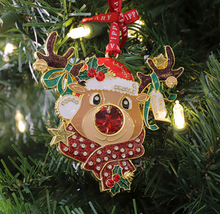 Load image into Gallery viewer, Tipperary - Reindeer – Gem Decoration 167438