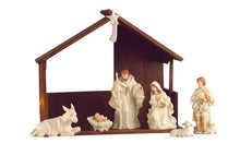 Load image into Gallery viewer, Beleek - Christmas Collection Nativity Set