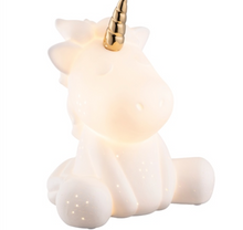 Load image into Gallery viewer, Belleek - Unicorn Luminaire