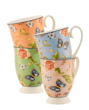 Load image into Gallery viewer, Anysley - Cottage Garden Collection 4 Footed Mugs