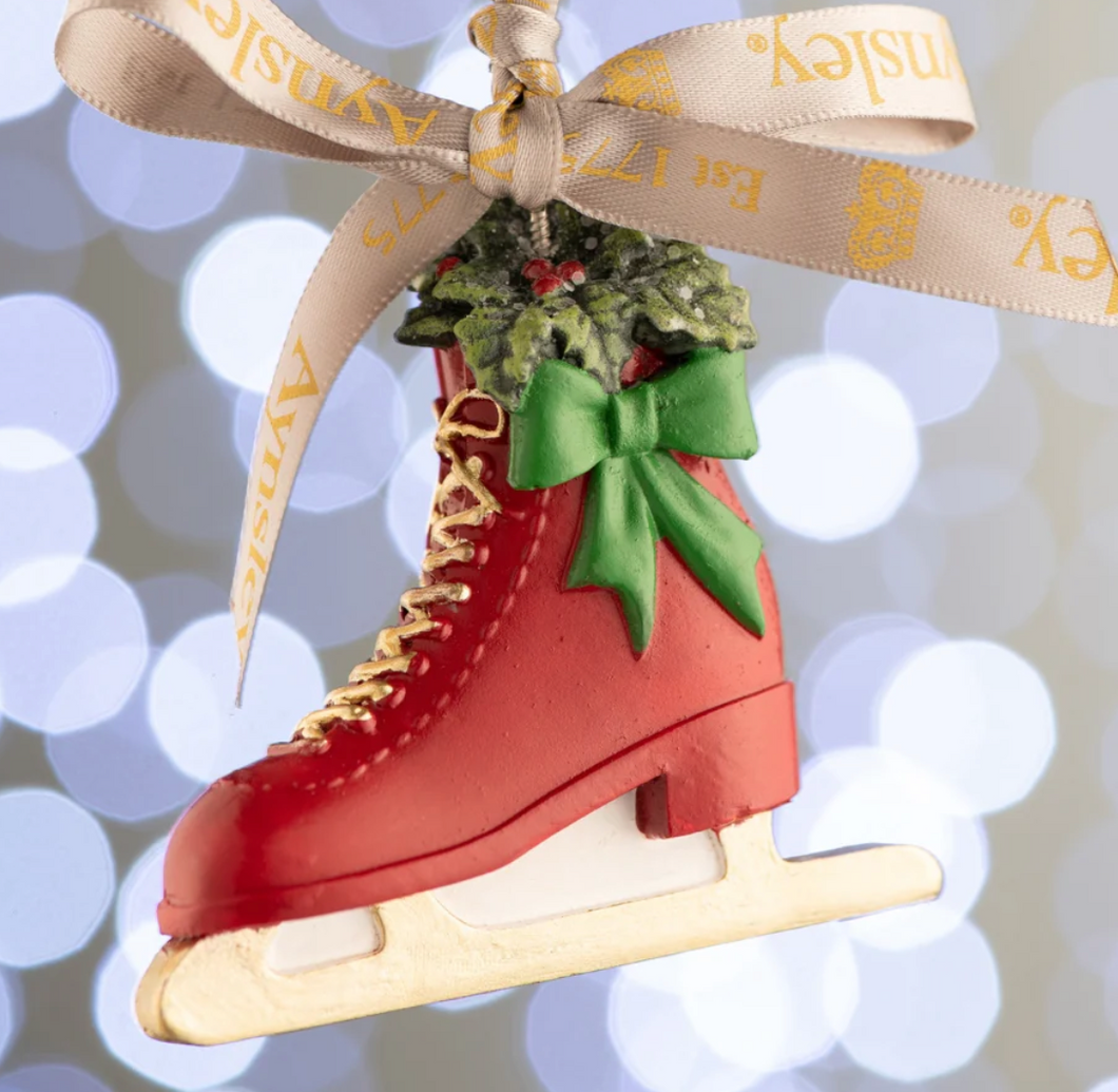 Aynsley - Ice Skates Hanging Ornament - 30786