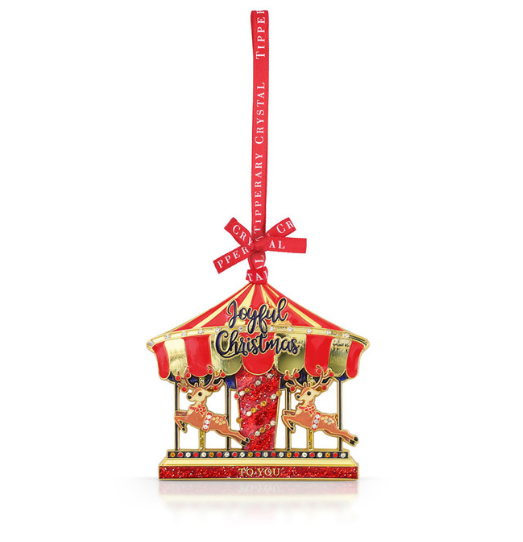 Tipperary - Reindeer Carousel – Sparkle Decoration 145412