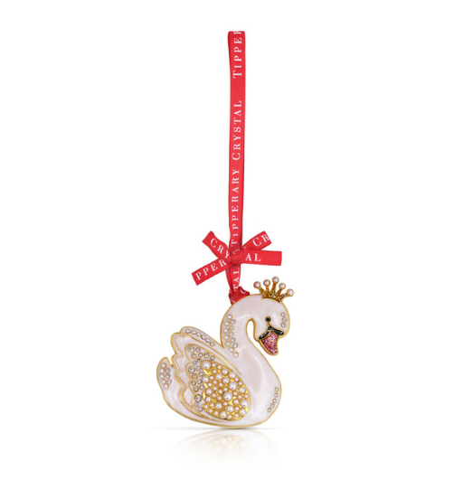 Tipperary - Swan – Pearl Decoration 140592