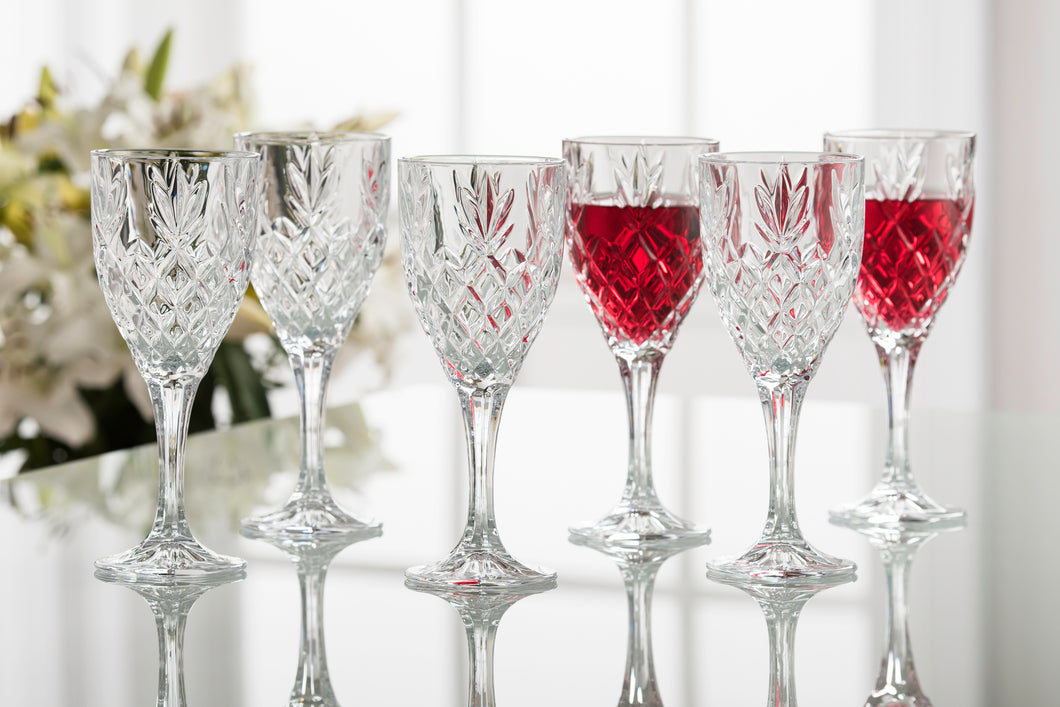 Galway Crystal - Set of 6 Renmore Goblets