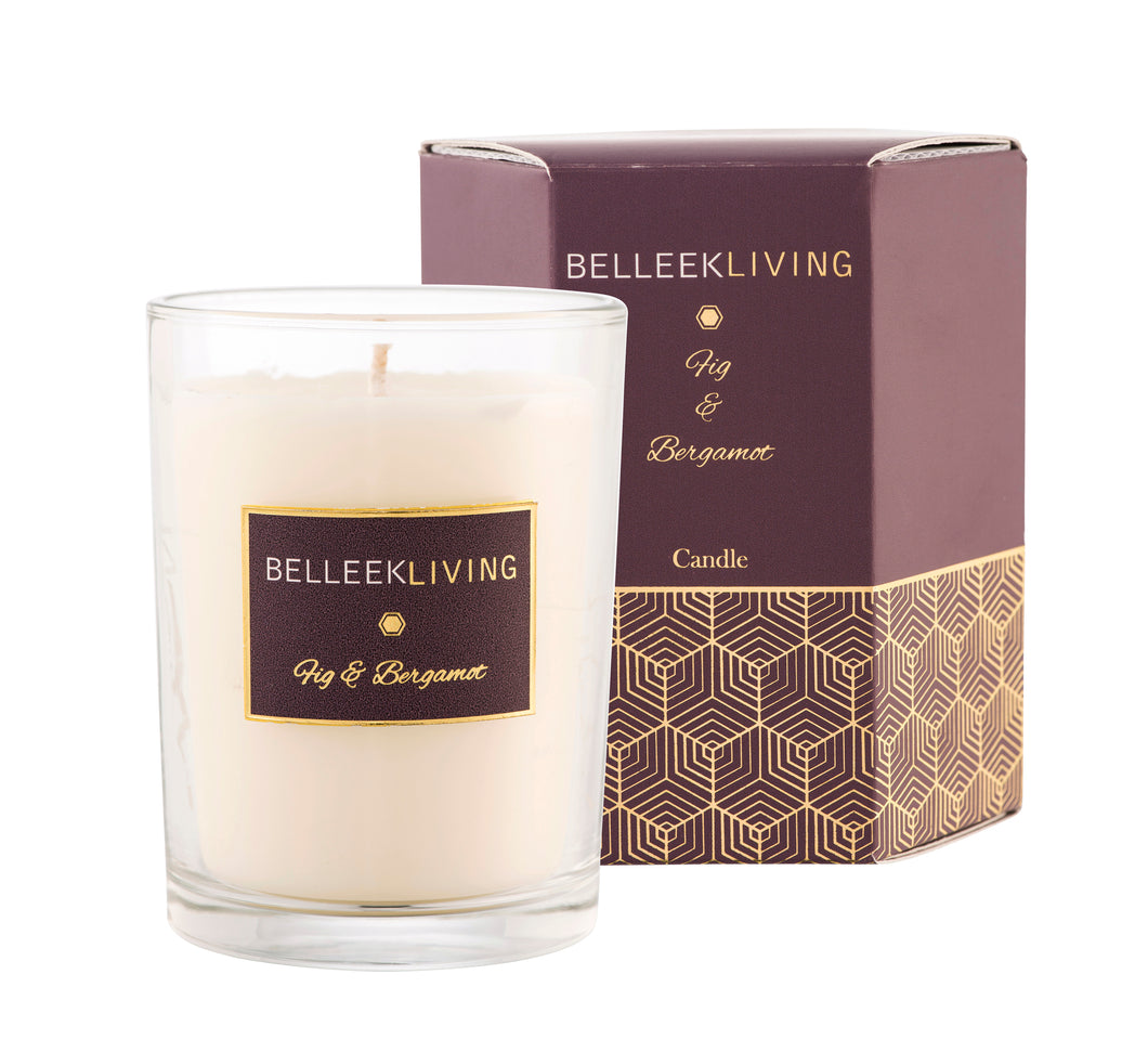 Belleek - Home Fragrance Living Fig and Bergamot Candle