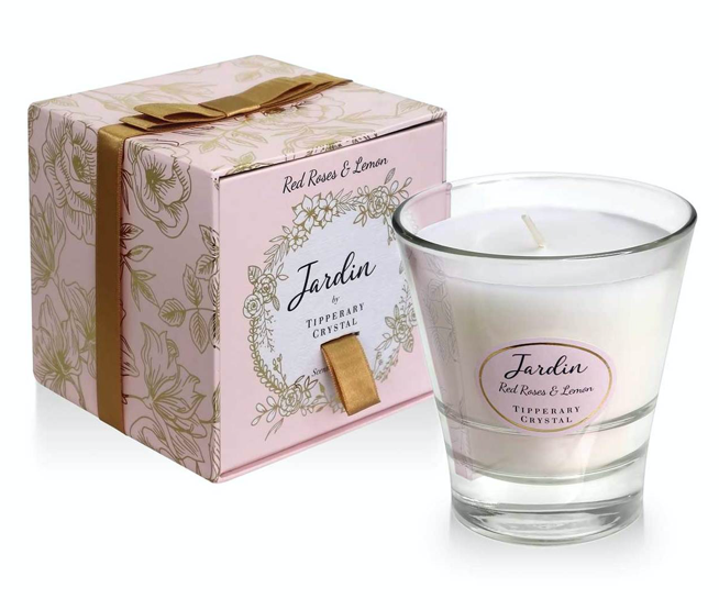 Tipperary - Jardin Collection Red Roses & Lemon Candle