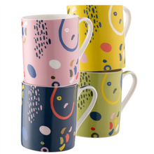 Load image into Gallery viewer, Aynsley - Multi Coloured Verdant Mug Set
