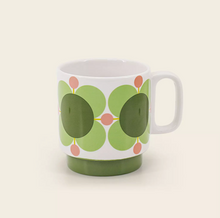 Load image into Gallery viewer, Orla Kiely - Set Of Four Stacking Mugs Atomic Flower
