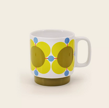 Load image into Gallery viewer, Orla Kiely - Set Of Four Stacking Mugs Atomic Flower

