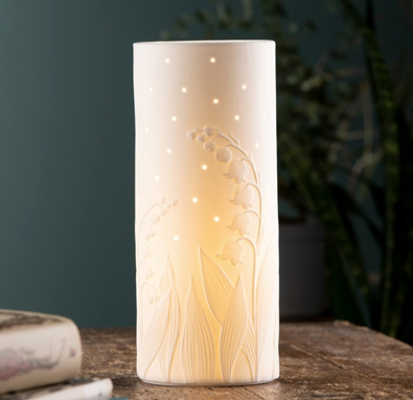 Belleek - Lily Of The Valley Luminaire