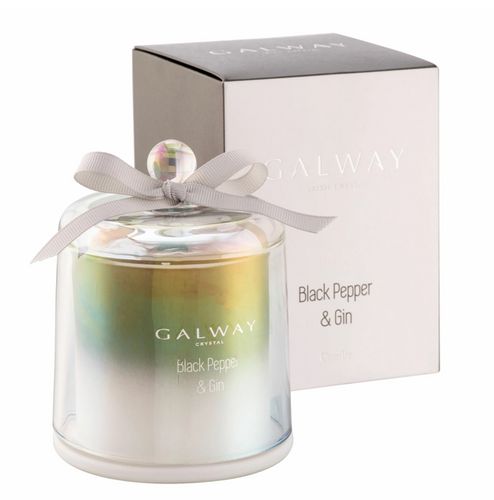 Galway Living - Gin & Black Pepper Bell Jar Candle