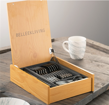 Load image into Gallery viewer, Belleek - Nordica 24 Piece Cutlery set
