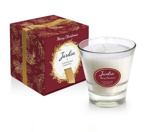 Tipperary Crystal -- Merry Christmas Scented Candle. 143210