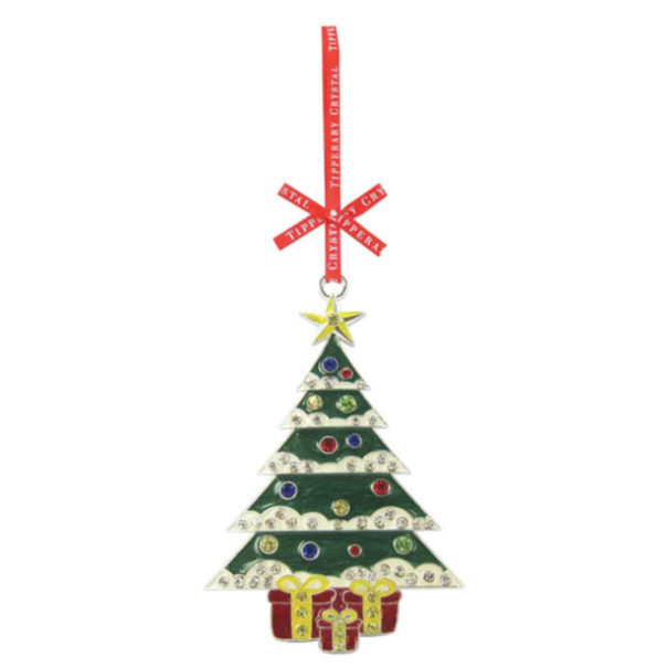 Tipperary Crystal – Christmas Tree Christmas Decoration. 100190