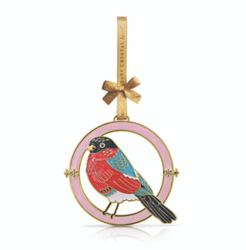 Tipperary Crystal – Birdy Hanging Decoration – Bullfinch. 140929