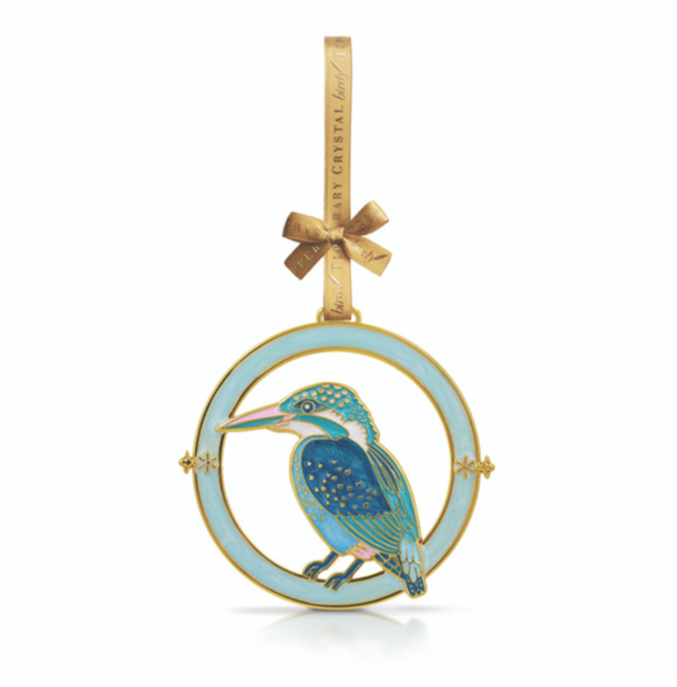 Tipperary Crystal – Birdy Hanging Decoration – Kingfisher. 140912