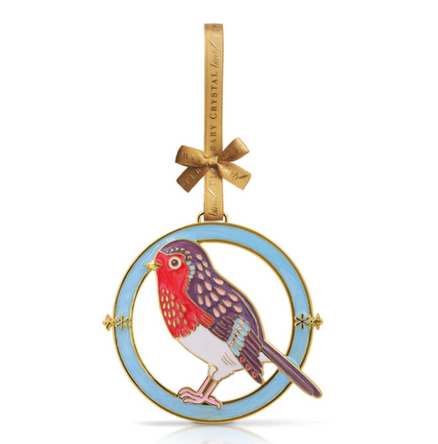 Tipperary Crystal – Birdy Hanging Decoration – Robin 140905