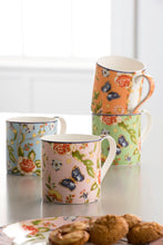 Load image into Gallery viewer, Anysley - Cottage Garden Collection 4 Windsor Mugs
